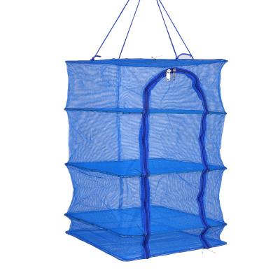 China 3 Layers Eco - Friendly Folding Dried Plant Fish Hanging Drying Net for sale