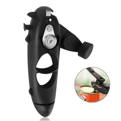 China Sustainable Professional 8 In 1 Heavy Duty Multifunctional Manual Can Opener Stainless Steel Bottle Opener for sale