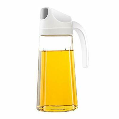 China Sustainable Cooking Oil Dispenser 630ml Olive Oil Bottle With Auto Leakproof Shake for sale