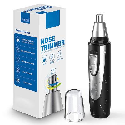 China Hotel 2020 Professional Electric Nostril Hair Trimmer Ear Nose Hair Clippers Nasal Trimmers Remover With Vacuum Cleaning System for sale