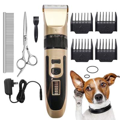 China Viable Electric Haircut Trimmer Razor Set Grooming Kit Animal Pet Cat Dog for sale