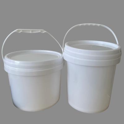 China Tamper Resistant Unbreakable Plastic Buckets 5L Or 10L Food Grade Plastic Bucket for sale