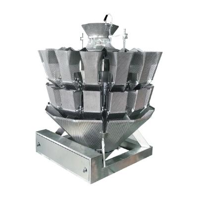 China Food High Speed ​​Stocked Metal Detector 4.5l 14 Head Combo Packing Head Weigher for sale