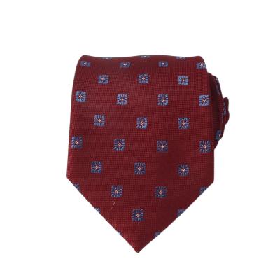 China 100% Microfiber Necktie 100% Polyester Dacheng American Classic Style Woven Polyester Necktie for sale