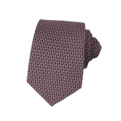 China Wholesale High Quality Chinese Dacheng Silk Woven or Polyester Woven Ties Men Fashion Print Necktie with Cheap Price for sale