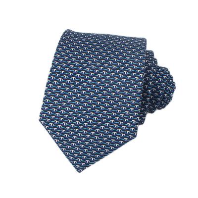 China Dacheng Quality Materials 100% Silk Woven or Polyester Premium Silk Woven Print Recycled Tie Made in China for sale