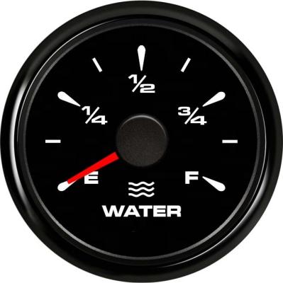 China 52mm 240-33ohm 0-190ohm Analog Water Level Gauge Meter With 8 Colors Backlight 52mm for sale