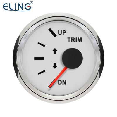 China Free Shipping ELING 52mm Balance Gauge 167-10ohm With LED Display White Or Black Face Various 9-32V for sale