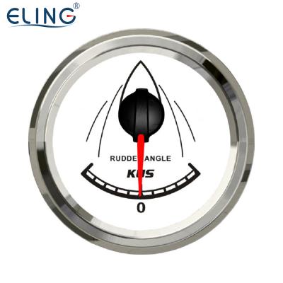 China KUS Marine Rudder Angle Indicator Gauge 0-190ohm Signal With Sensor 52mm (2