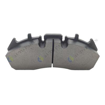 China CG auto part. Front Axle Brake Pads Set Semi Metallic For VOLVO WVA 29174 29218 29219 OE 20568711 20568714 247.5*109.5*30 mm for sale