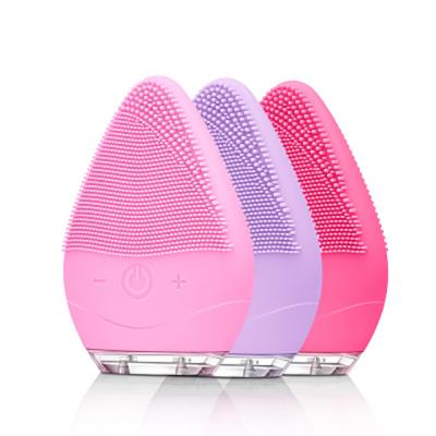 China Other Silicone USB Electric Facial Cleanser Cleaning Brush for sale