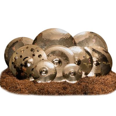 China B25 Chang Cymbals B25 Bronze Immortal Brilliant Set For Heavy Music for sale