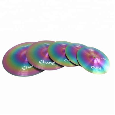 China Low Price Alloy Armor Color Cymbals For Practice Cymbals for sale