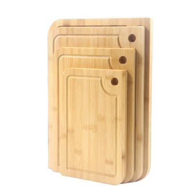 China Good Quality Viable Serving Tray Style Multifunctional Bamboo Chopping Board Set for sale