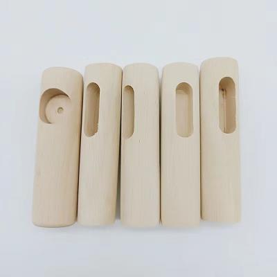 China Customized Straight And Smooth Wooden Rods Finger From Europe Factory Direct Finished Round Wood Stick Sizes Round for sale