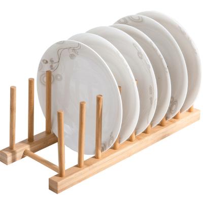 China Wooden Table Tray Rack Dish Rack Detachable Double Kitchen Faucet Storage Rack Sustainable Drainage Sponge for sale