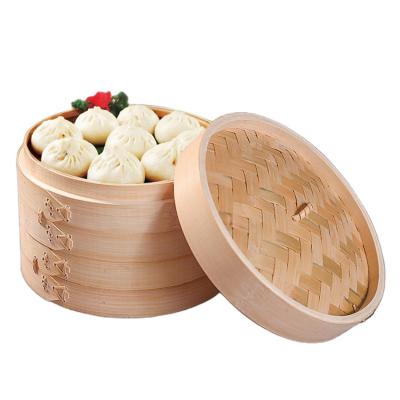 China Reasonable Price Viable Dim Sum Mini Favors Reusable Bamboo Steamer for sale