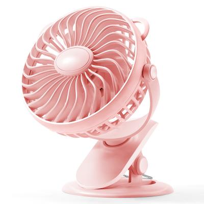 China USB Cooler Clip Mini Fan Electric Portable 360 ​​Fan Stand Electric Cooling Fans Portable Hot Adjustable Rechargeable Portable Fan Table for sale