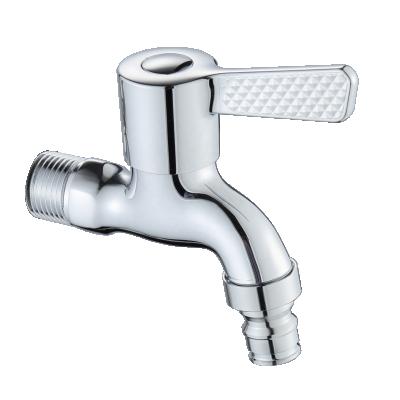 China Traditional Cold Water Saving Wall Mount Faucet Quick Open Washing Machine Faucet for sale