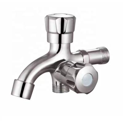 China Thermostatic Faucets Top Selling Two Way Faucet Wall Mounted Water Faucet With Double Handle for sale