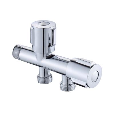 China Kitchen Handle Two Ways Home Kitchen Bathroom Customized Double Angle Valve for sale