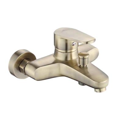 China Luxury Thermostatic Wall Mounted Bath And Shower Faucets Antique Single Handle Faucets for sale