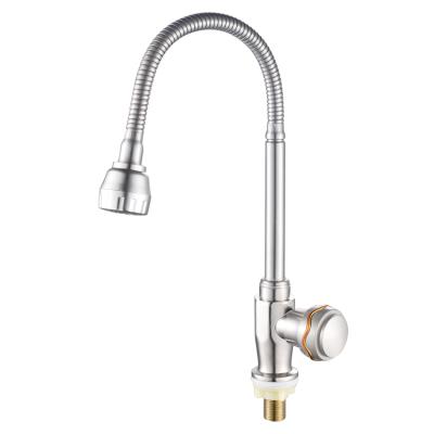 China Newest Design Thermostatic Good Quality Hot Sale Single Cold Faucets Kitchen Faucet for sale