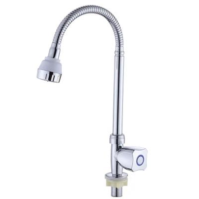 China Thermostatic Faucets Cheap Price Deck Mounted Faucet Flexible Sink Kitchen for sale