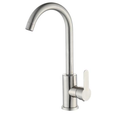 China Thermostatic Faucets Deck Mounted Single Handle Kitchen Sink Faucet Cheap Price for sale