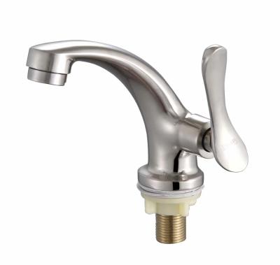 China Single Ceramic Type Metered Valve Deck Hole Faucets Faucet Handle Bathroom Basin Sink Core Place for sale