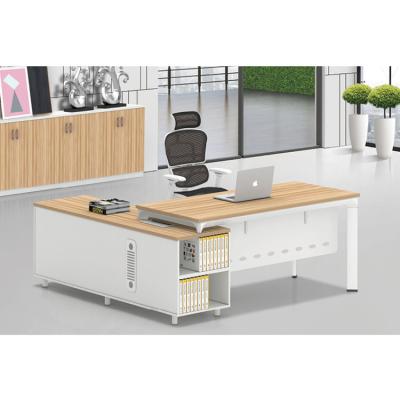 China Adjustable (Height) Our Own Modern Latest Manufacturer High Standard Delicate Design Office Table Desk for sale