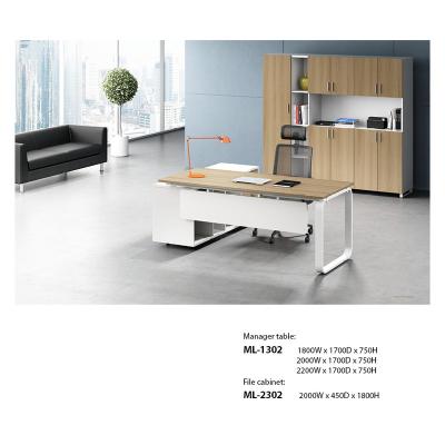 China Hot New Design Office Table Executive Office Sales Manager Desk for sale