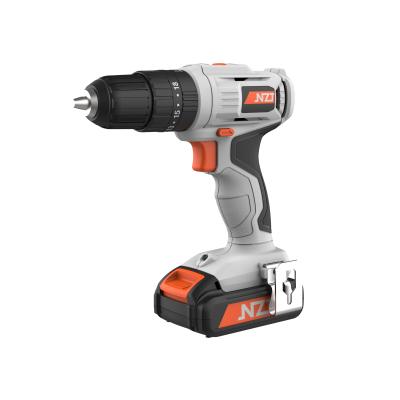 China Need to insert a battery pack multi-function electric rotary variable speed 18V/20V hammer drill two-speed hammer drill (additional purchase) for sale