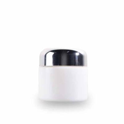 China Private Label Cosmetics Hot Selling Cosmetic Lotion Packaging Empty Glass Cream Jar for sale