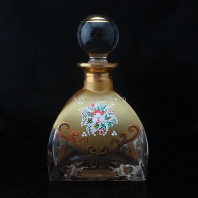 China Best Gift Saudi Sale Antique Shape 50ml 100ml 150ml Fragrance Scent Diffuser Glass Bottle for sale