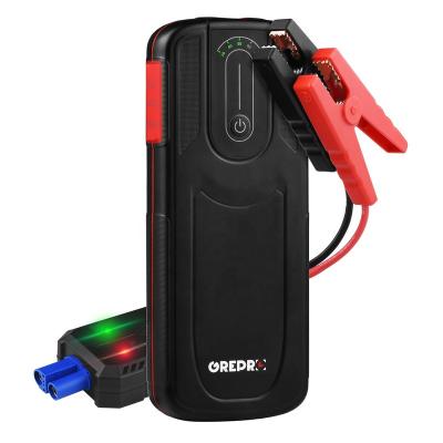 China Portable Passenger Car AsperX Jump Starter 2 in 1 Charger Starting Device Emergency Tool Battery 12V Car Jump Starter for Car with LCD Screen for sale