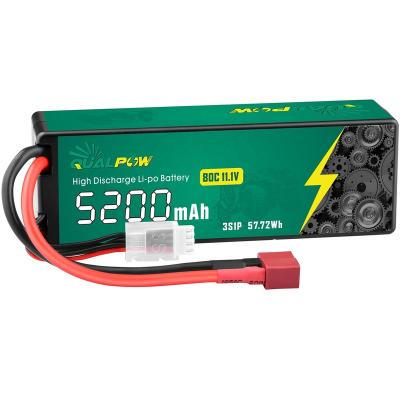 China Toys AsperX Factory 3S 5200mAh RC 11.1V Lipo Battery 80C for RC Helicopter Boats Airplane LiPo Batteries for sale