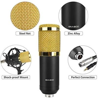 China BM800 microphone AsperX computer scientist microphone studio condenser sound recording handheld microphone for sale