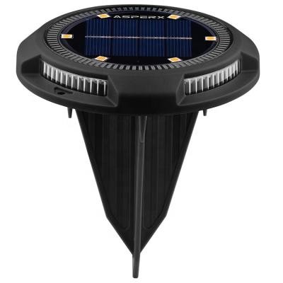 China Hot Selling Amazon 2022 10 LED Garden Garden Waterproof Solar Powered Underground Underground Ground Light For Outdoor Landscape Driveway for sale