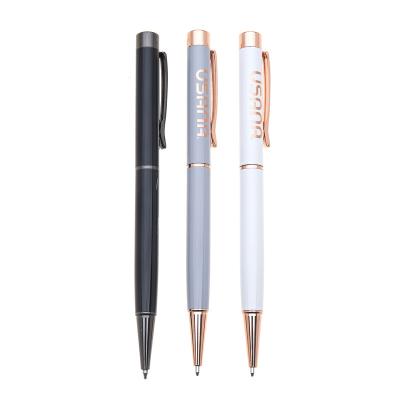 China Unique Gift Ideas From Pen Innovative Gift Ball Pen Stylish Luxury Metal Tip With Custom Printing Logo for sale