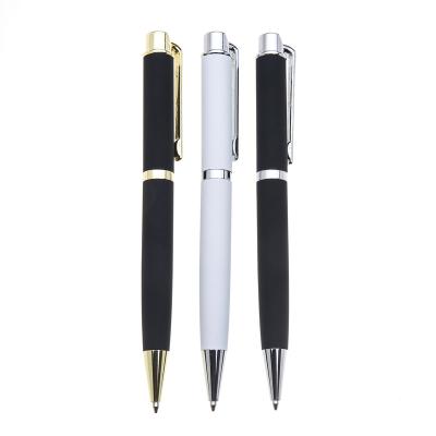 China Elegant Stationary Business Style Metal Ballpoint Pens Ballpen Unique Items For Gift for sale