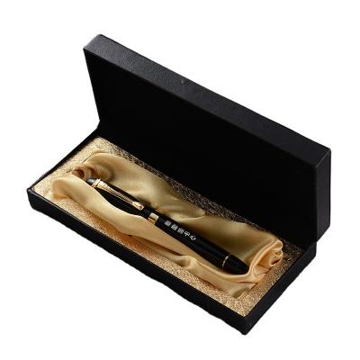 China Glitter Gift Box Set For Husband Birthday, Luxury High Quality Black Gel Pen For Business Gel Pen for sale