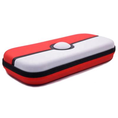 China Pokeball Pokeball Design plusHard Shell PU EVA Carrying Pouch Bag Portable Protect Case for Nintendo Switch OLED and NS for sale