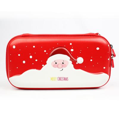 China Nitendo OLED Switch Bag Case Santa Claus Convex Design Portable Storage Christmas Nnitendo Switch OLED Factory Supply for sale