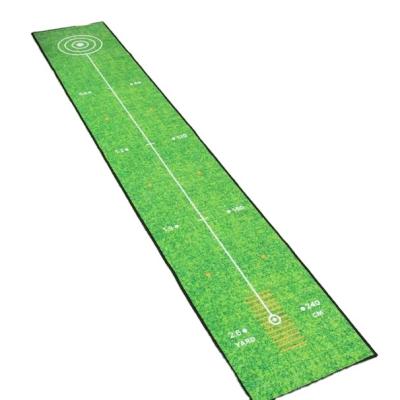 China Durable Wholesale Blend Golf Trainer Simulator Aid Equipment Golf Putting Green Indoor Outdoor Mat for sale