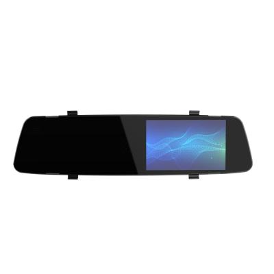 China 2021 2021 Dual Rearview Mirror Car Cameras Waterproof Ultra-thin Dash Cam Black Box 4.5 Inch Screen Car Camera Black Box Full HD 1080p for sale