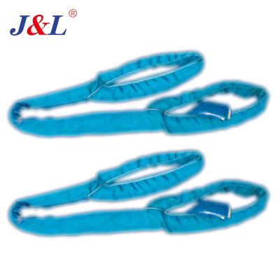 China JULI High Quality Price 100% Polyester Round Yarn Straps Bearing Round Sling for sale