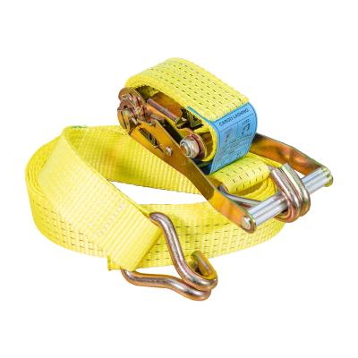 China Manufacturing Cargo Lashing Strap JULI Customization ODM Factory Ratchet Straps Cargo Lashing EN 12195-2:2000 Standard for sale