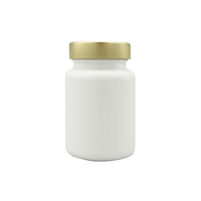 China Meidical Packaging High Quality Pet Bottles Jar Lids Screw Caps Aluminum Pill Bottle With Cap for sale