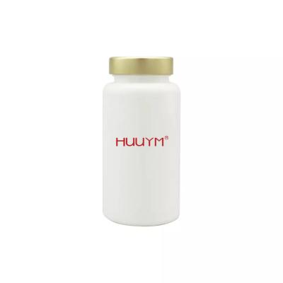 China Meidical High Quality Pet Bottles Reagent Packaging White Plastic Pill Bottles With Screw Cap for sale